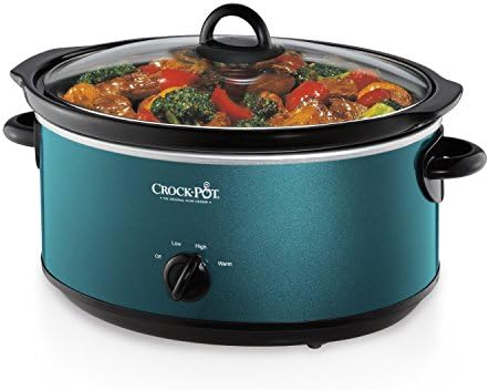 7 Quart Manual Slow Cooker – Turquoise - Curated Catalog M6