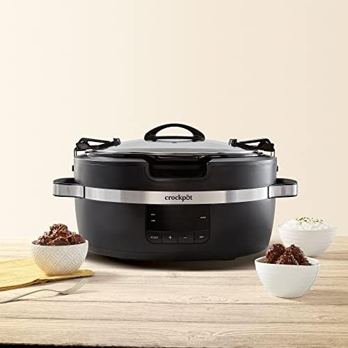 Thermoshield 6 Quart Slow Cooker with Carry Handles - Curated Catalog W1
