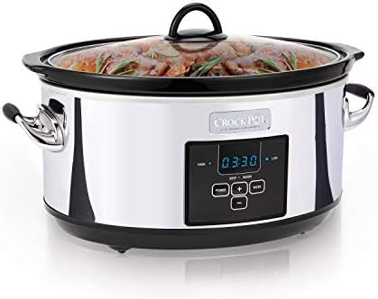 7 Quart Programmable Slow Cooker – Polished Platinum - Curated Catalog S0