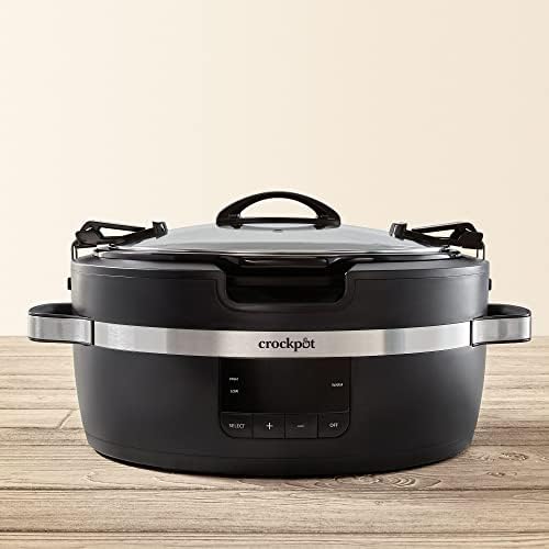 Thermoshield 6 Quart Slow Cooker with Carry Handles - Curated Catalog W1