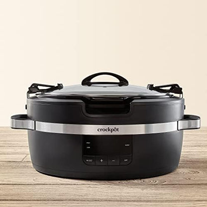 Thermoshield 6 Quart Slow Cooker with Carry Handles - Curated Catalog W1