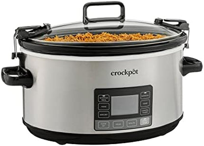 7 Quart Portable Programmable Slow Cooker with Timer - Curated Catalog K7
