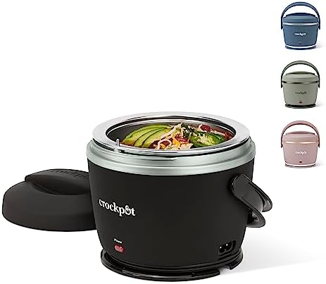 Electric Lunch Box Food Warmer 20oz – Black - Curated Catalog B6