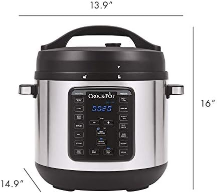 8 Quart Express Crock Multi-Use Pressure Cooker - Curated Catalog M5