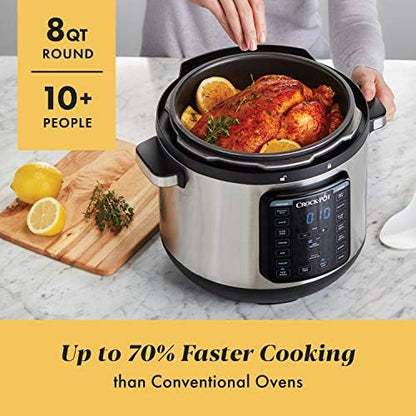 8 Quart Express Crock Multi-Use Pressure Cooker - Curated Catalog M5