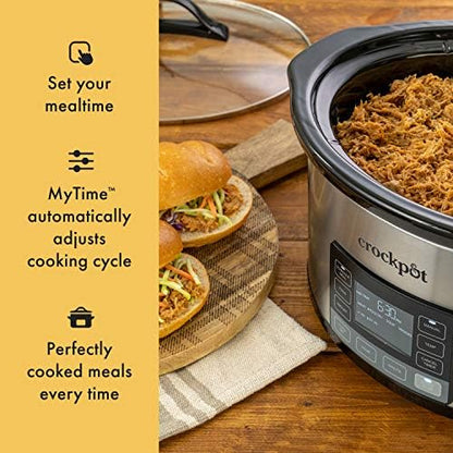 MyTime 6 Quart Programmable Slow Cooker - Curated Catalog F9