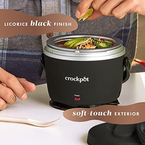 Electric Lunch Box Food Warmer 20oz – Black - Curated Catalog B6