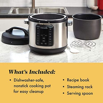 8 Quart Express Crock Multi-Use Pressure Cooker - Curated Catalog M5