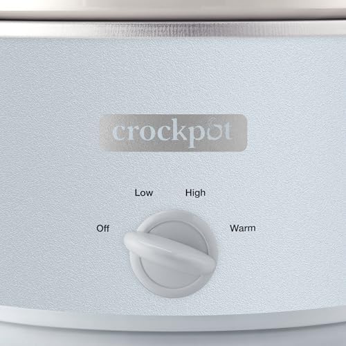 4.5 Quart Manual Slow Cooker – Macaroon Blue - Curated Catalog Y7