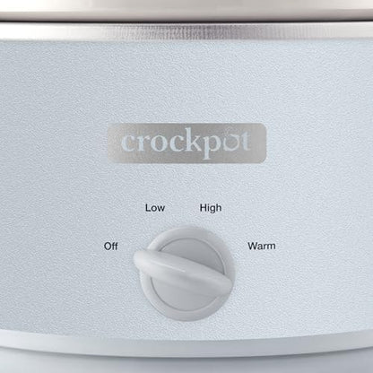4.5 Quart Manual Slow Cooker – Macaroon Blue - Curated Catalog Y7