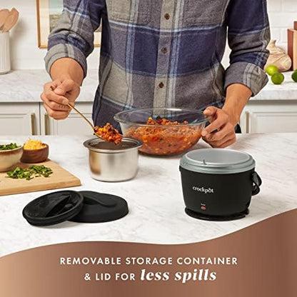Electric Lunch Box Food Warmer 20oz – Black - Curated Catalog B6