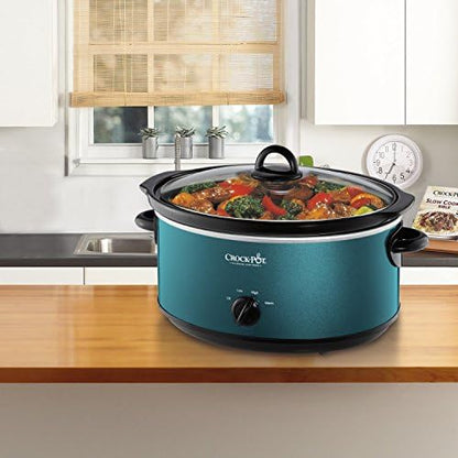 7 Quart Manual Slow Cooker – Turquoise - Curated Catalog M6