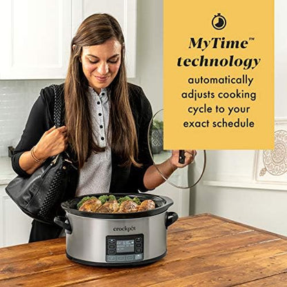 MyTime 6 Quart Programmable Slow Cooker - Curated Catalog F9