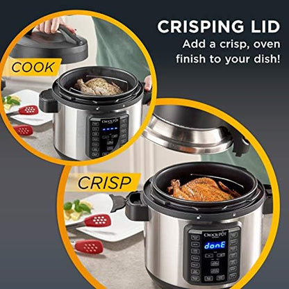 Express Crisp 8 Quart 10-in-1 Pressure Cooker - Curated Catalog J4