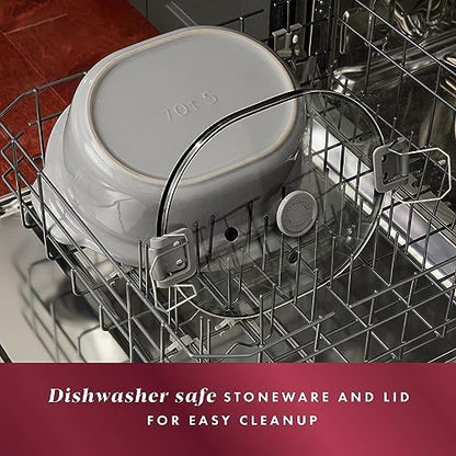 7 Quart Programmable Cook & Carry Slow Cooker - Curated Catalog J5