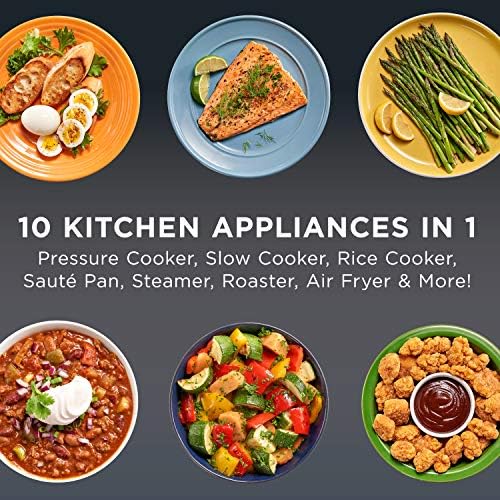 Express Crisp 8 Quart 10-in-1 Pressure Cooker - Curated Catalog J4