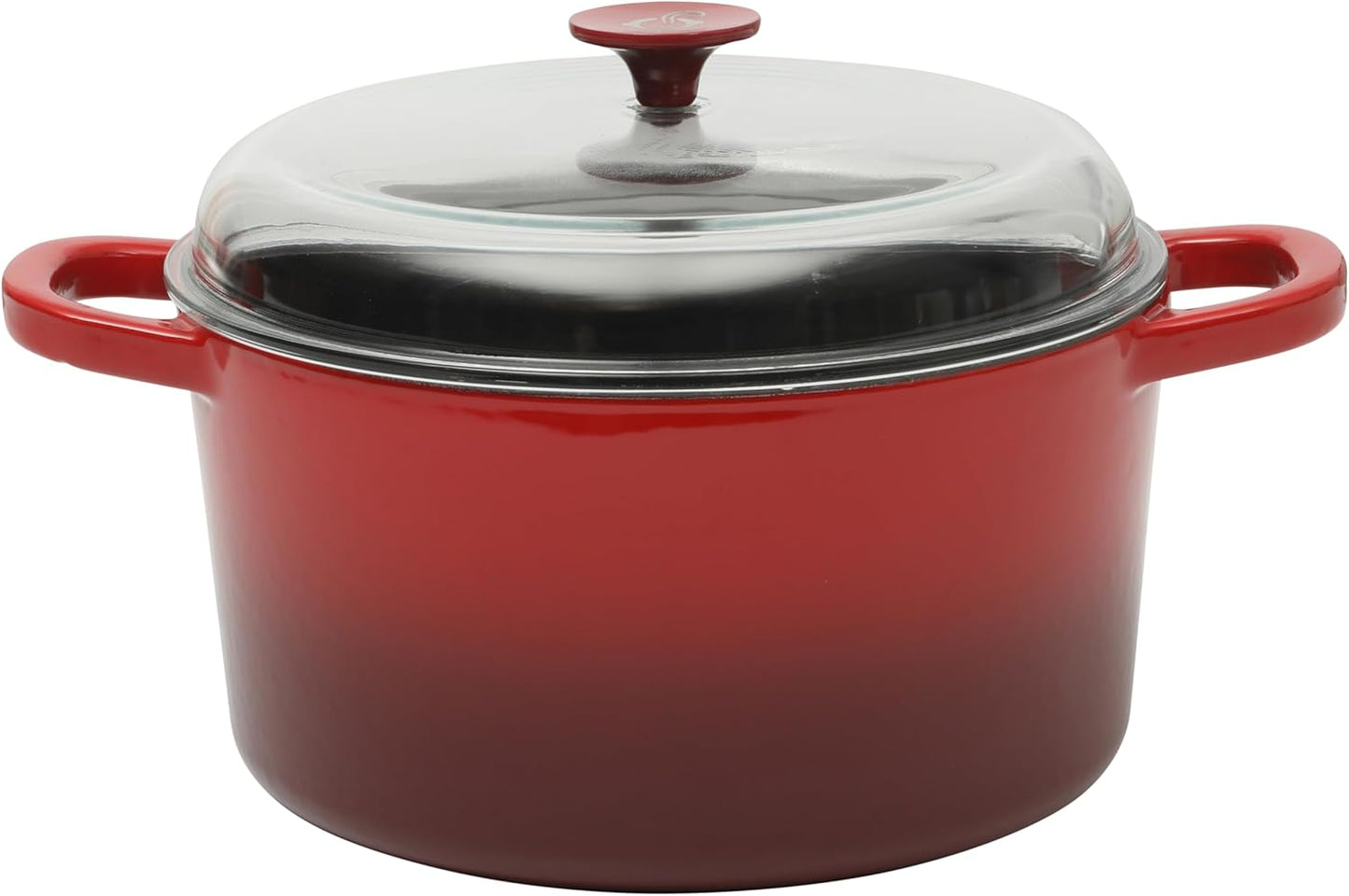3 Quart Enameled Cast Iron Dutch Oven – Aqua - Curated Catalog Y0