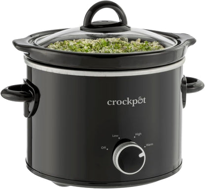 2 Quart Mini Slow Cooker – Classic Compact Cooker - Curated Catalog D9