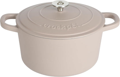 3 Quart Enameled Cast Iron Dutch Oven – Aqua - Curated Catalog Y0