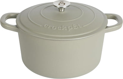 3 Quart Enameled Cast Iron Dutch Oven – Aqua - Curated Catalog H5