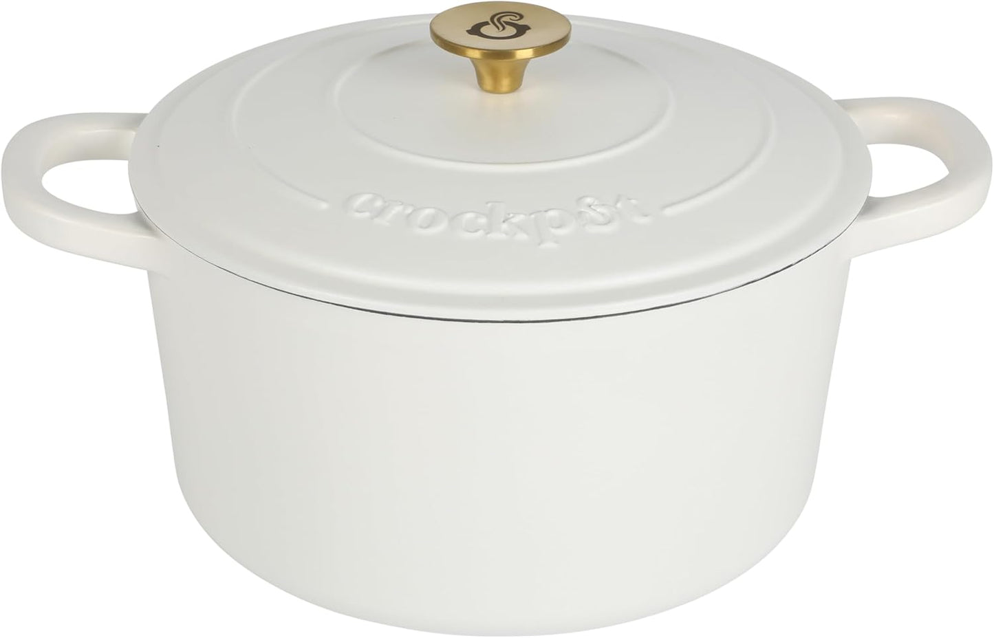 3 Quart Enameled Cast Iron Dutch Oven – Aqua - Curated Catalog H5
