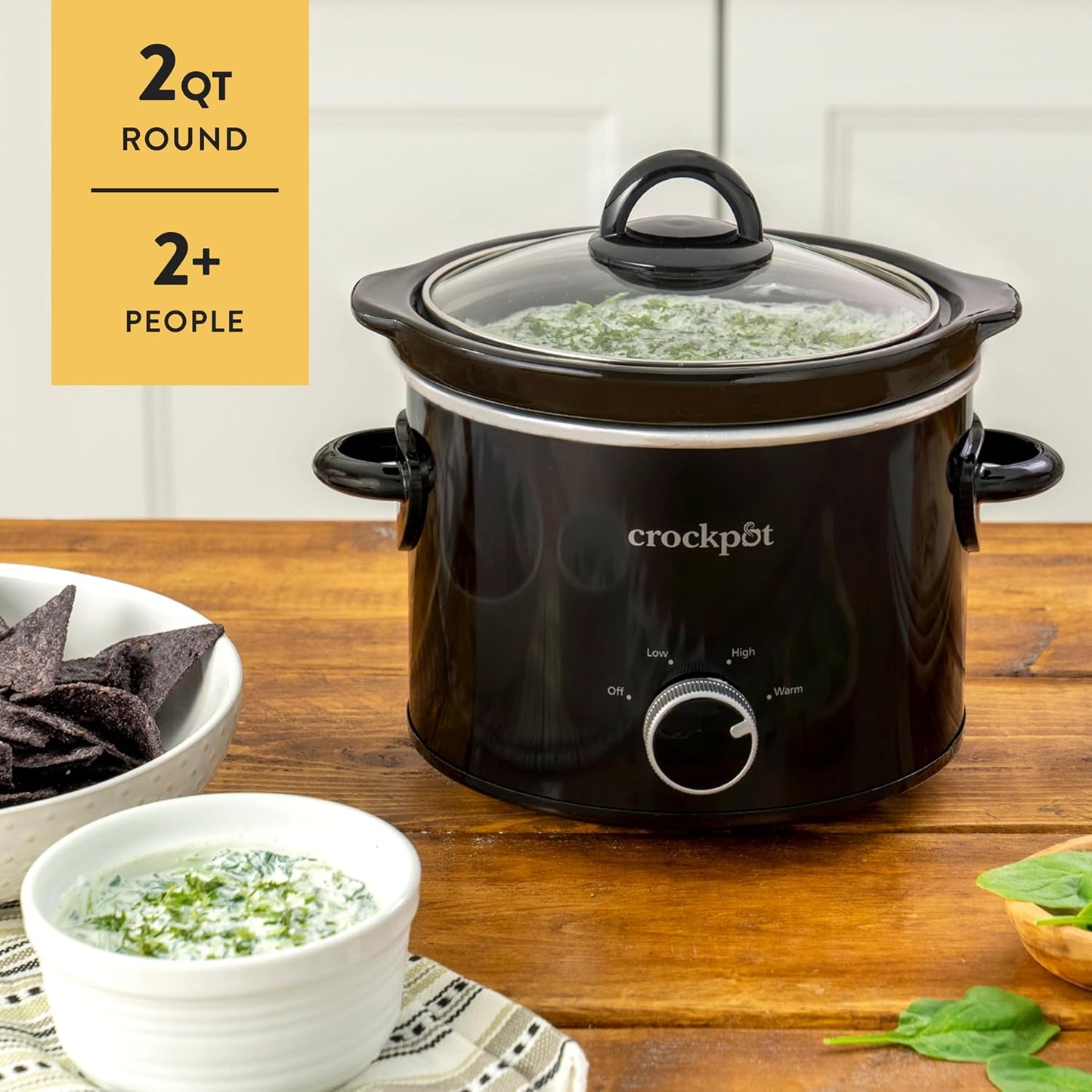 2 Quart Mini Slow Cooker – Classic Compact Cooker - Curated Catalog D9