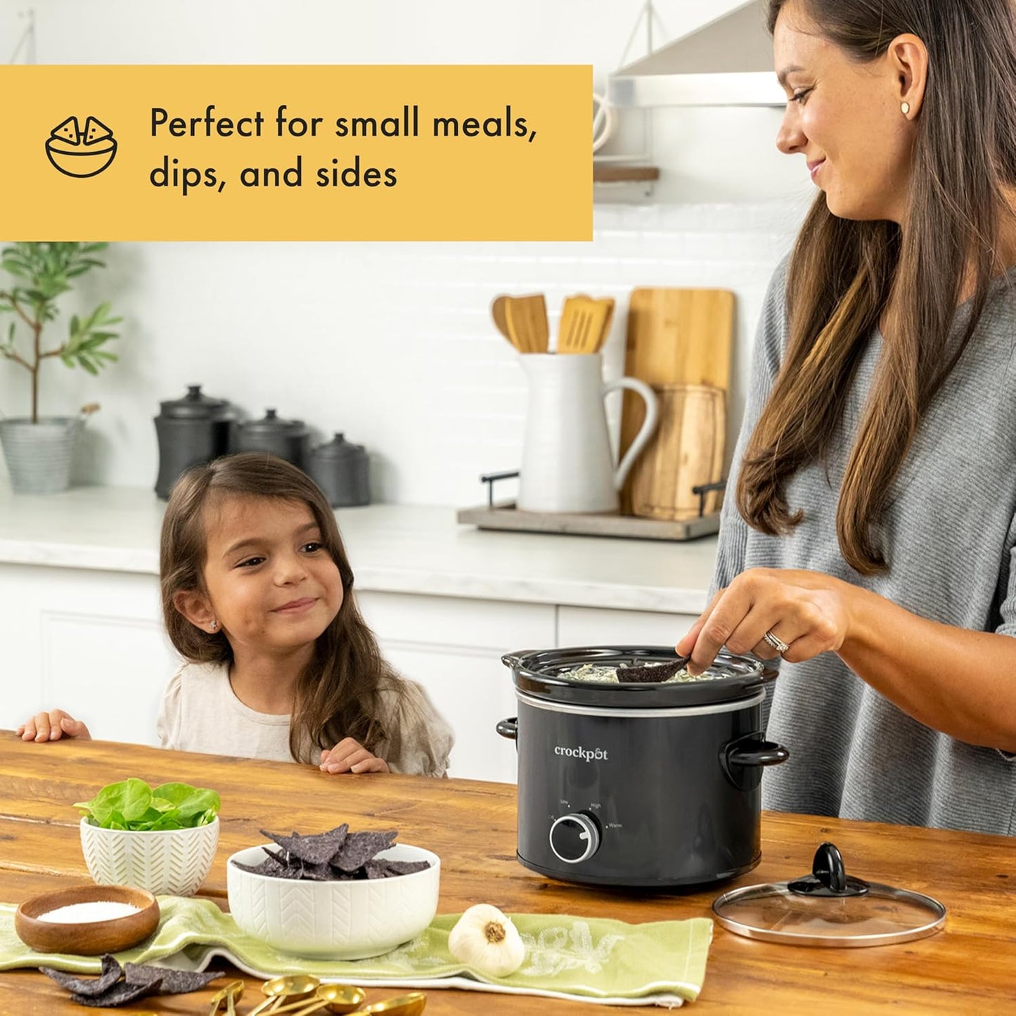 2 Quart Mini Slow Cooker – Classic Compact Cooker - Curated Catalog D9