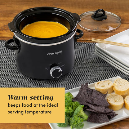 2 Quart Mini Slow Cooker – Classic Compact Cooker - Curated Catalog D9